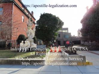 The Embassy of Indonesia in Washington DC, USA 